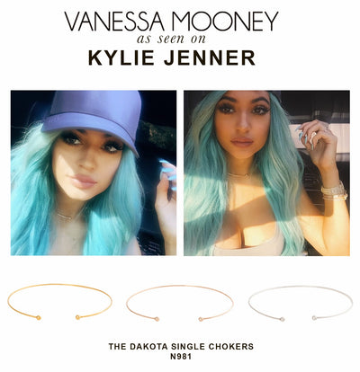 Cameo Nouveau +  Vanessa Mooney Dakota Choker seen on Kylie Jenner at Coachella