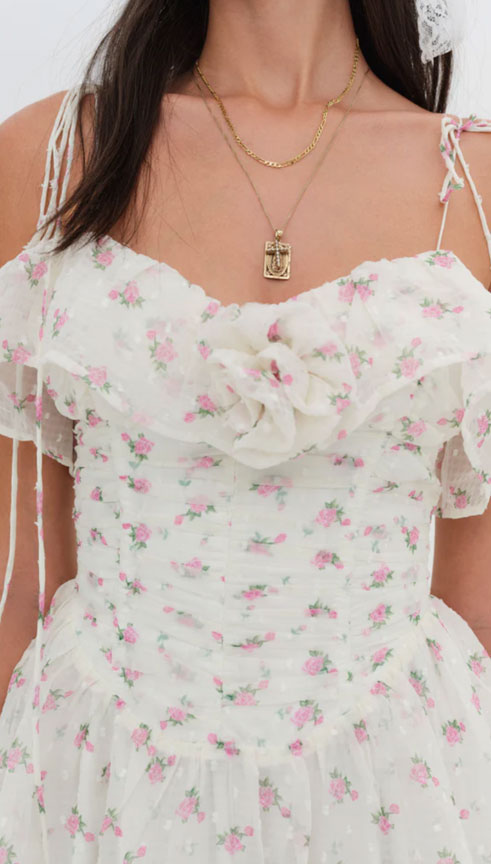 For love and lemons amelia dress white hotsell