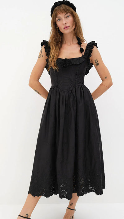 Lindsey Midi Dress | Gothic Dress | For love and lemons