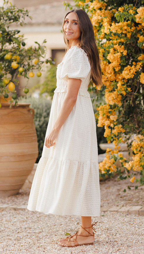 Tenley Dress | Ivory