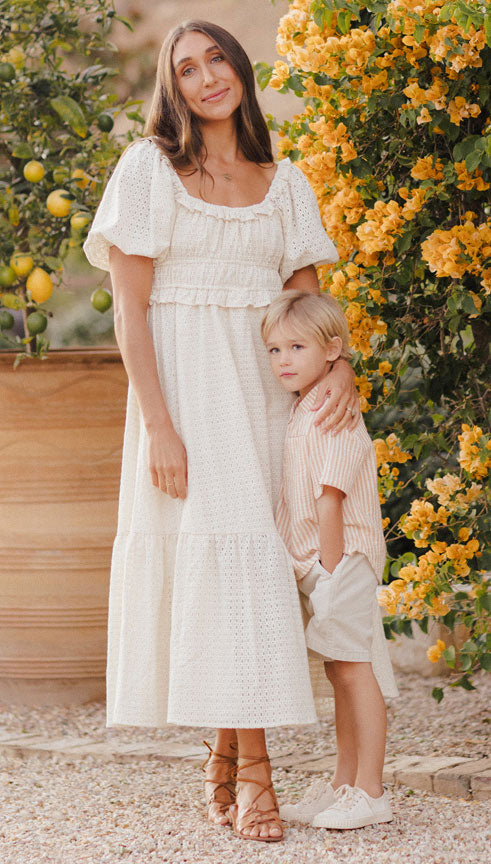 Tenley Dress | Ivory, M at Rylee + Cru Tenley Dress | Ivory, M at Rylee + Cru