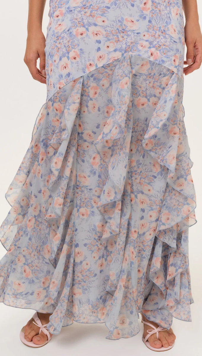elea maxi dress for love and lemons x REVOLVE Elea Maxi Dress