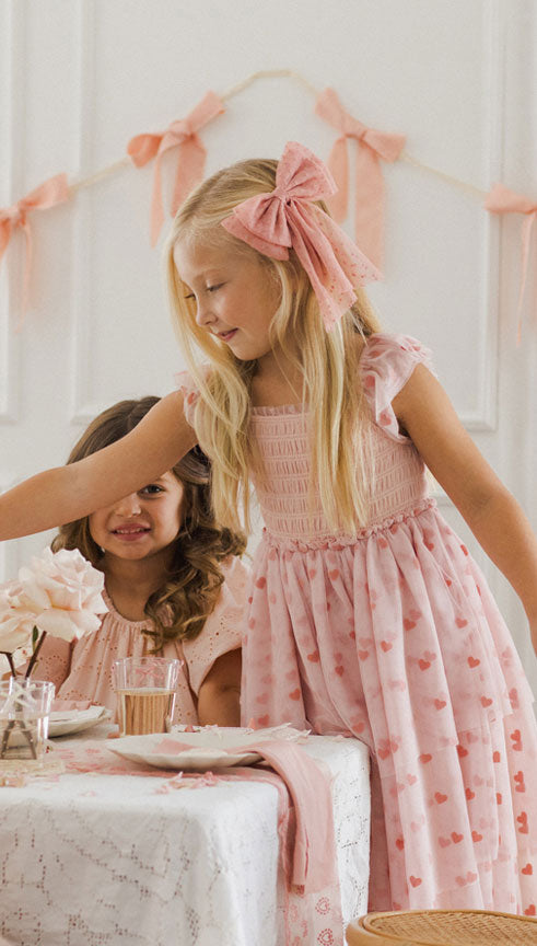 Valentina Dress | Tulle Hearts
