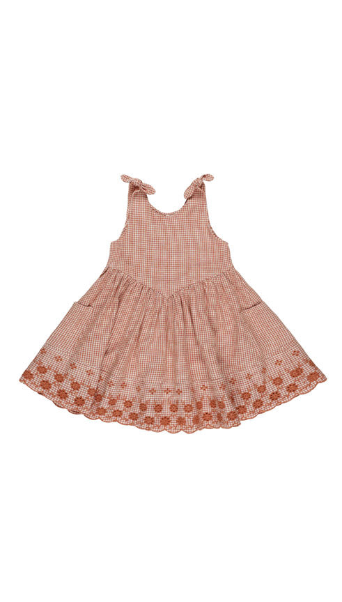 Rylee and Cru | Summer Dress | Poppy Gingham Nouveau and Vintage Rylee and Cru | Summer Dress | Poppy Gingham Nouveau and Vintage