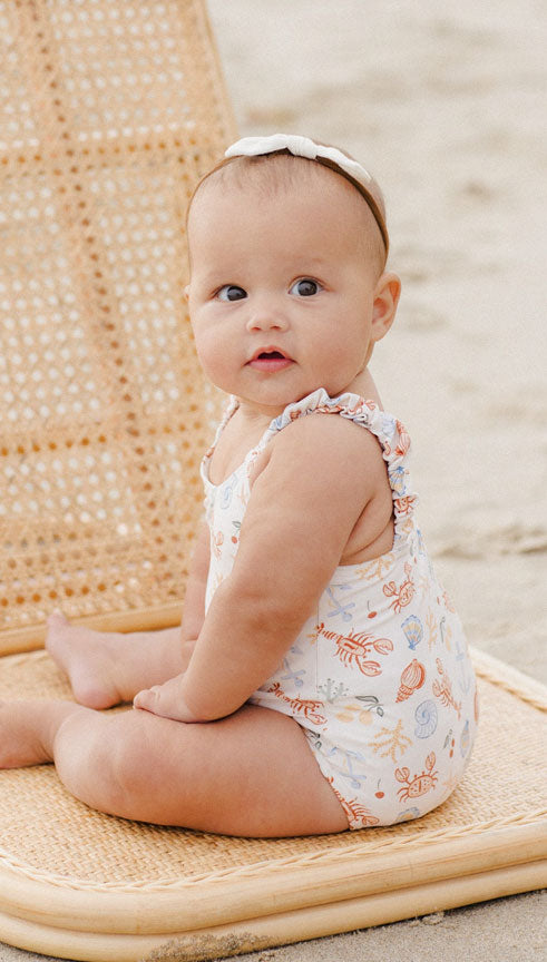 新品未使用　Rylee＋Cru ライリーアンドクルー　ワンピース　2-3y Rylee + Cru PHOEBE DRESS ABSTRACT NATURAL ライリーアンド