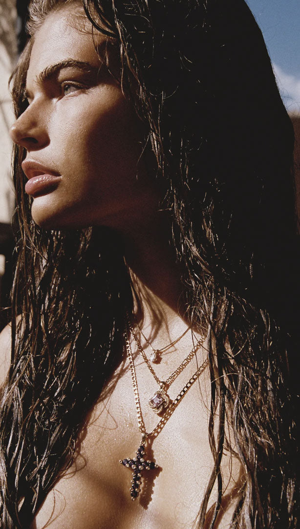 Vanessa Mooney Cypress Cross Necklace