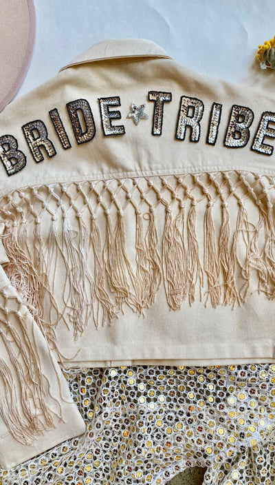 Modern Bohemian Bridal Party Jacket