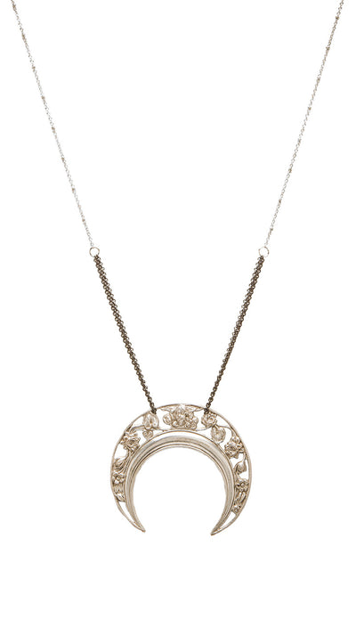 Five and Two Gwen Moon Necklace