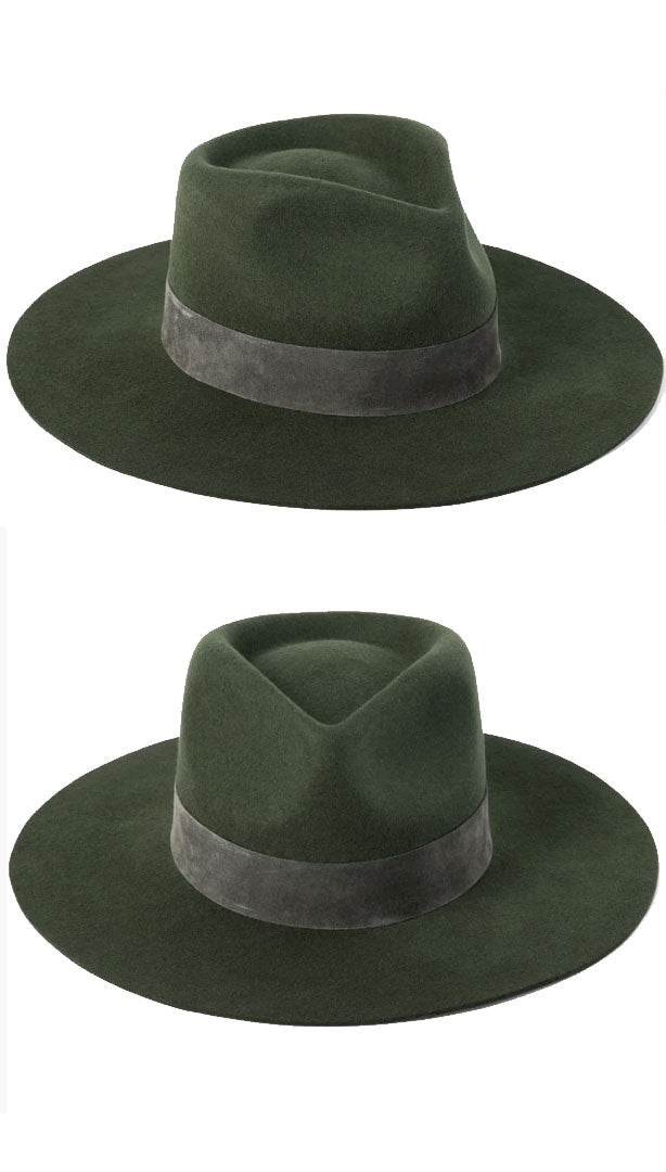 Lack Of Color The Mirage Hat in Forest Green - Size M (57cm) Lack of Color The Mirage Hat Forest Green THE MIRAGE - Free  main image 2