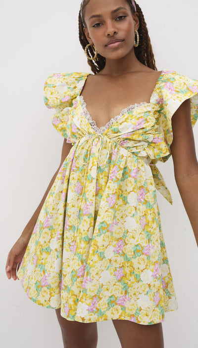 For Love and Lemons Tamra Mini Dress | Clementine Update