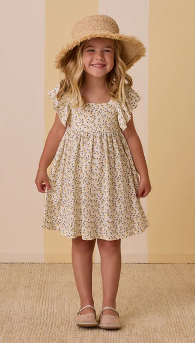 Rylee and Cru | Mariposa Dress | Lemons