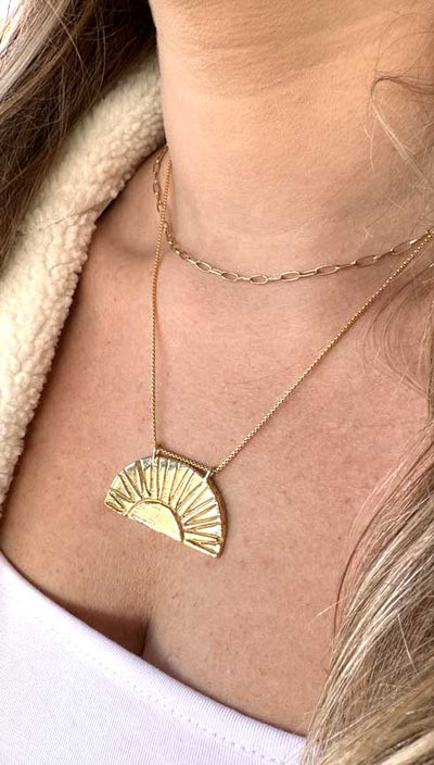 Sunrise Always Necklace | Melissa De La Fuente