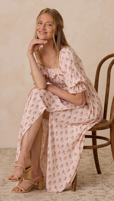 BIRDIE DRESS | FRENCH ROSE