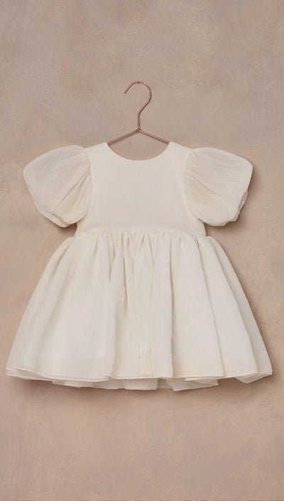 Sofia Toddler Girl DRESS | Ivory | Noralee