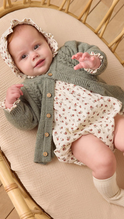 Quincy Mae Holly Cardigan — Forest 🌲