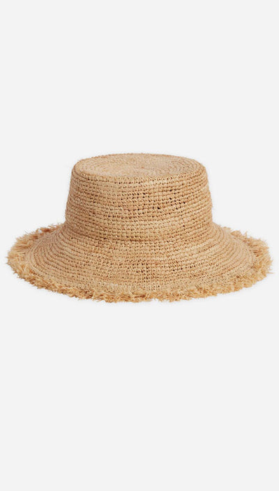 Rylee and Cru | STRAW BUCKET HAT | STRAW