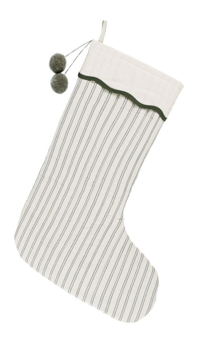 Rylee and Cru | Christmas Stocking | Forest Stripe