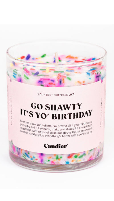 “GO SHAWTY, IT'S YO BIRTHDAY” CANDLE | Ryan Porter