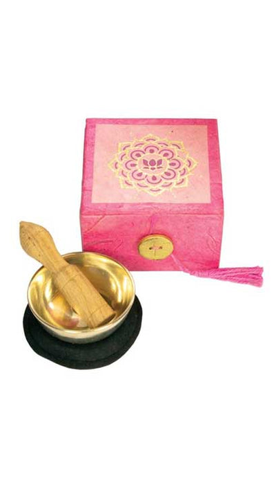 Mini Lotus Meditation Singing Bowl