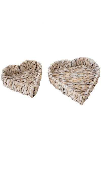 Woven Heart Baskets 