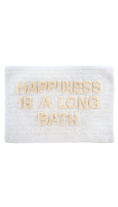Happiness is a Long Bath Bath Mat