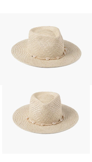 Straw Seashells Fedora | SHOP the Straw Collection of LACK OF COLOR ...