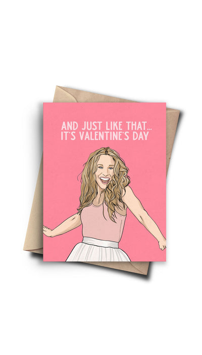 Sex and the City Funny Valentines Day Card