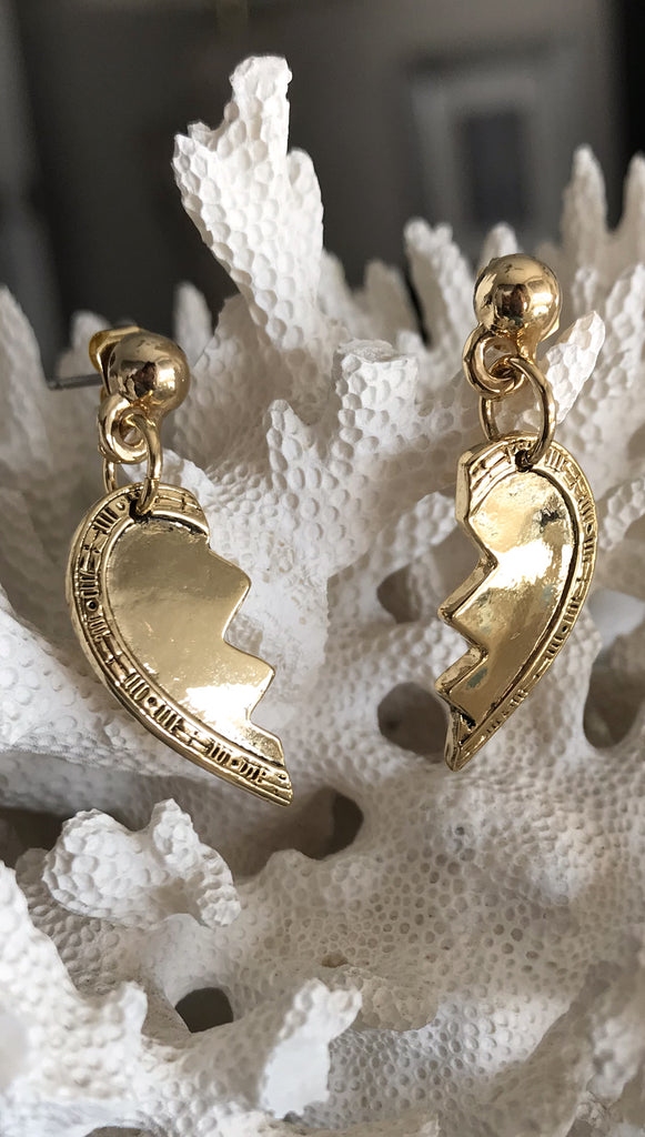 Vanessa Mooney Best Friend Broken Heart Earrings